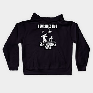 I-Survived-The-NYC-Earthquake Kids Hoodie